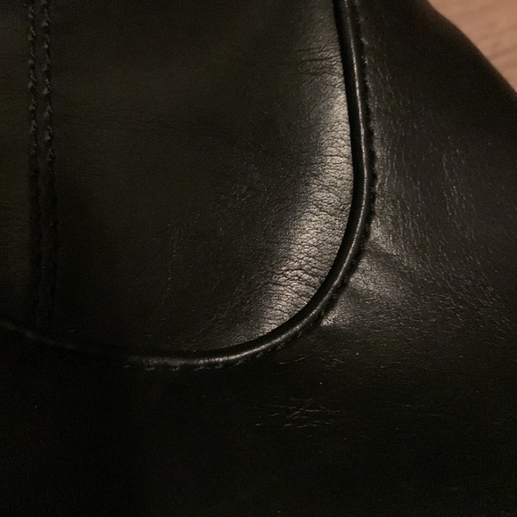 Black and grey tall vegan boots - Picture 3 of 14